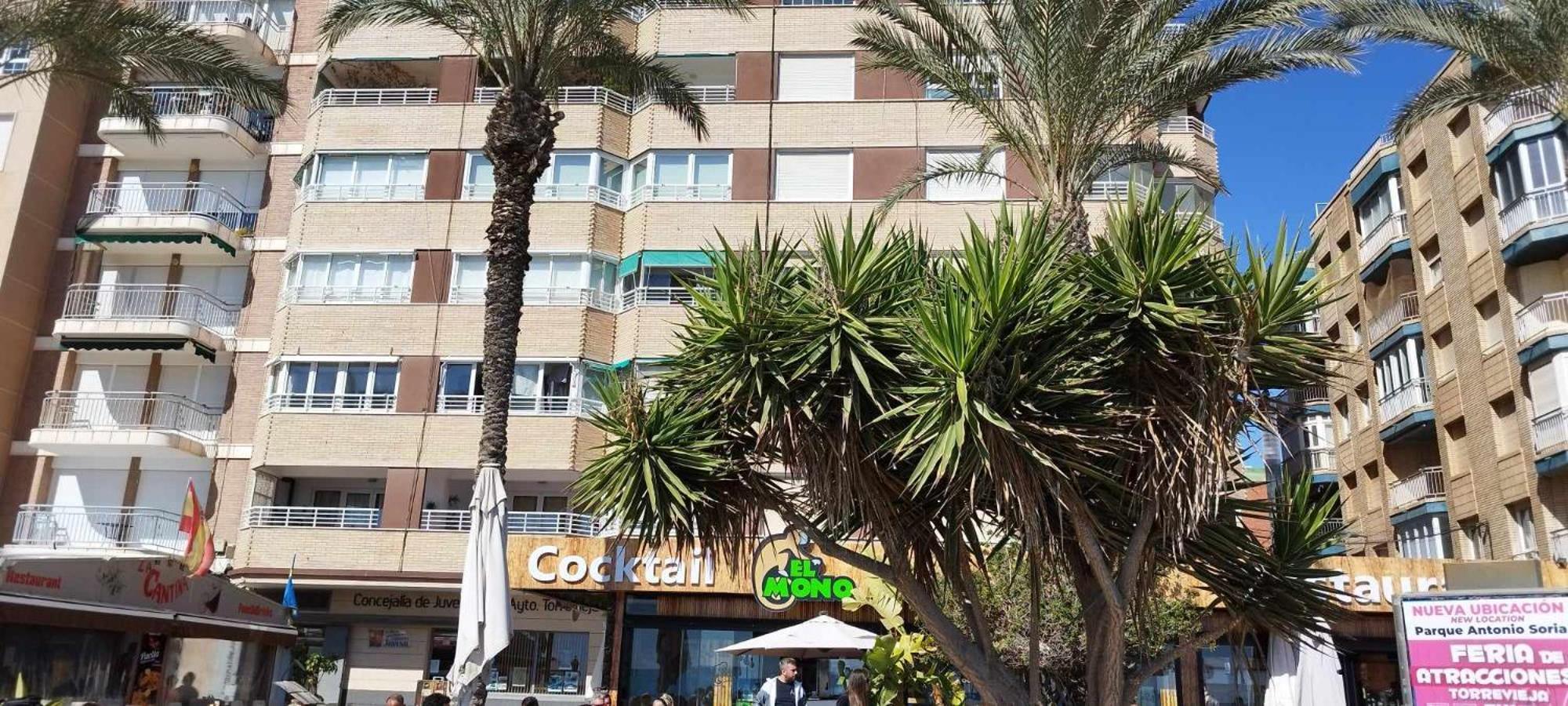 Seaview Playa Del Cura 50M Torrevieja Citycentre Apartment Exteriör bild