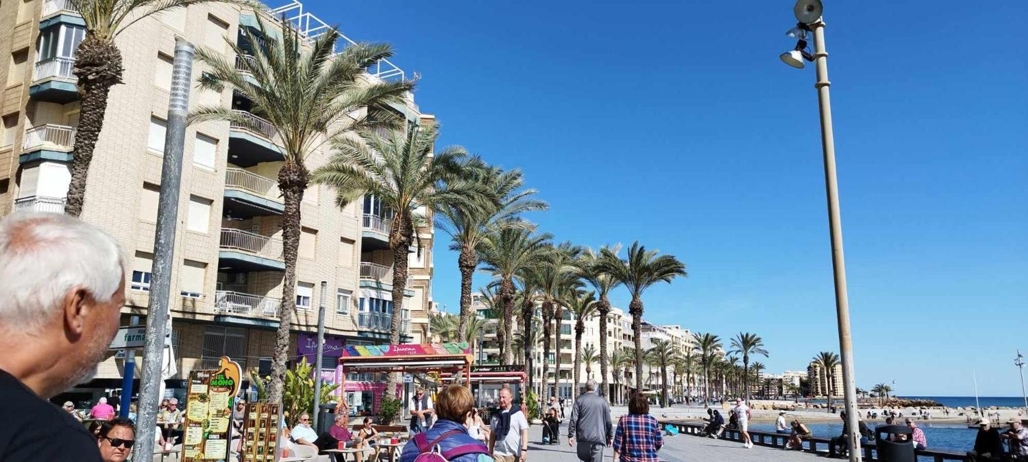 Seaview Playa Del Cura 50M Torrevieja Citycentre Apartment Exteriör bild