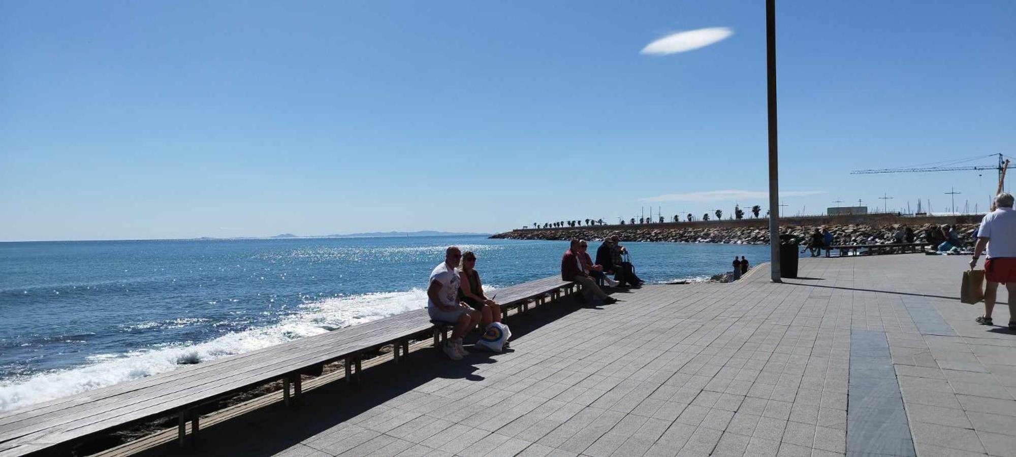 Seaview Playa Del Cura 50M Torrevieja Citycentre Apartment Exteriör bild