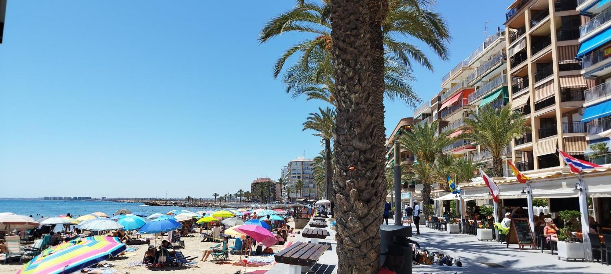 Seaview Playa Del Cura 50M Torrevieja Citycentre Apartment Exteriör bild