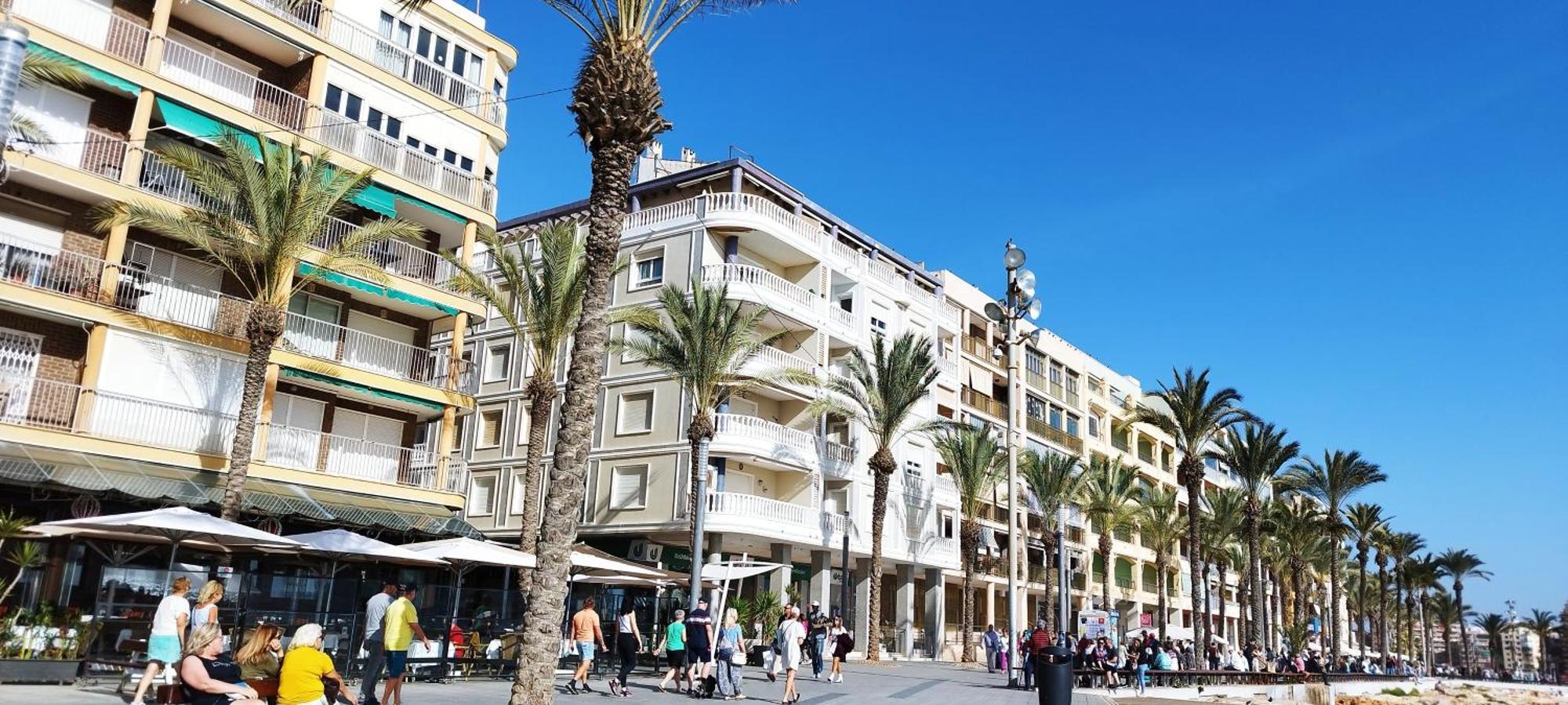 Seaview Playa Del Cura 50M Torrevieja Citycentre Apartment Exteriör bild